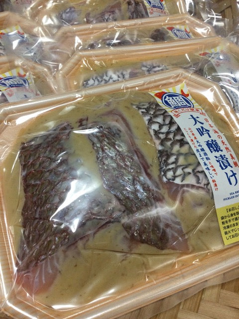 【山口県知事賞受賞】大吟醸漬け（真鯛）